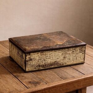 Schraffts Chocolate Tin Trinket Chest Vintage Advertising Box